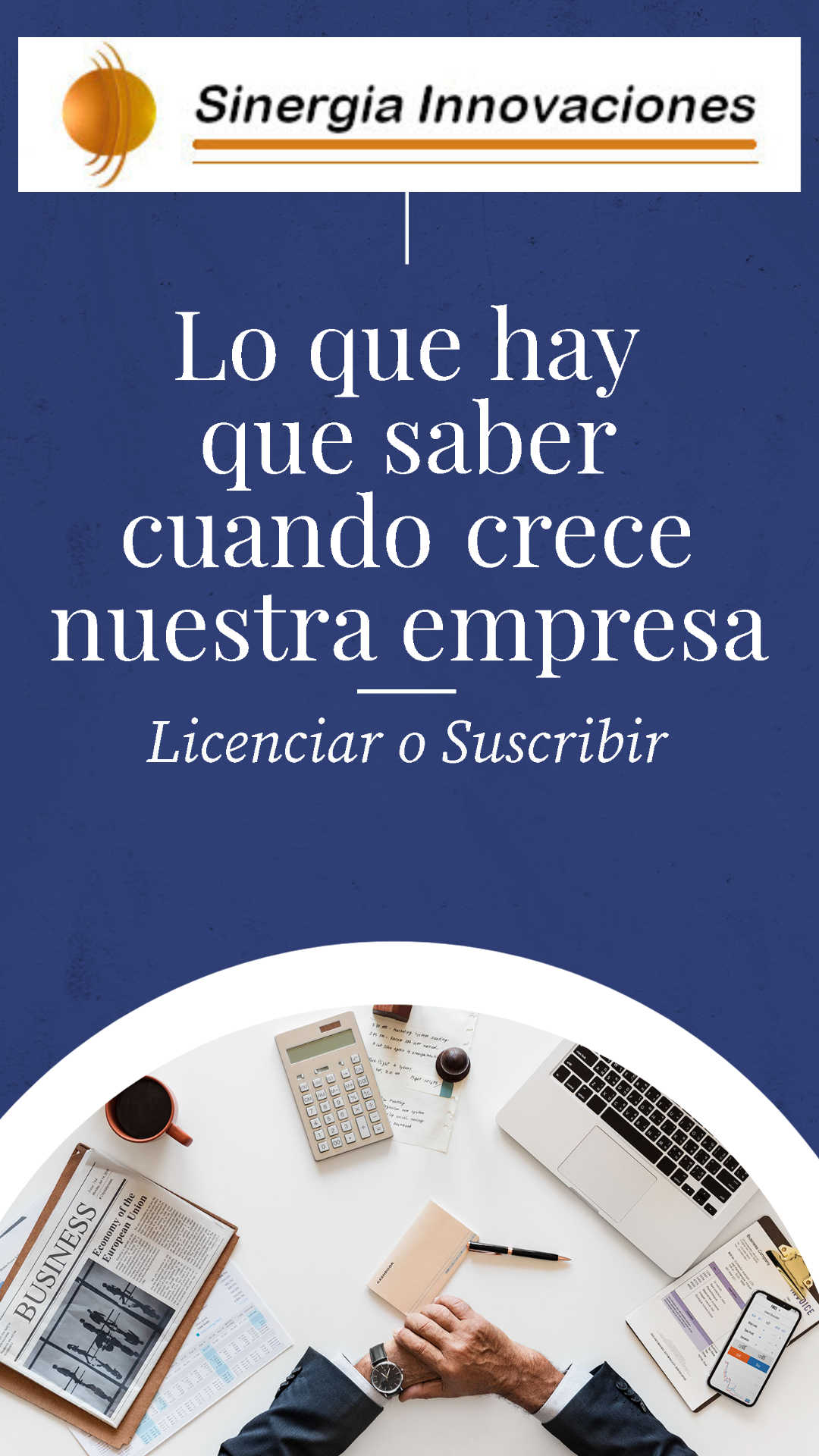 licencias suscripciones sinergia innovaciones